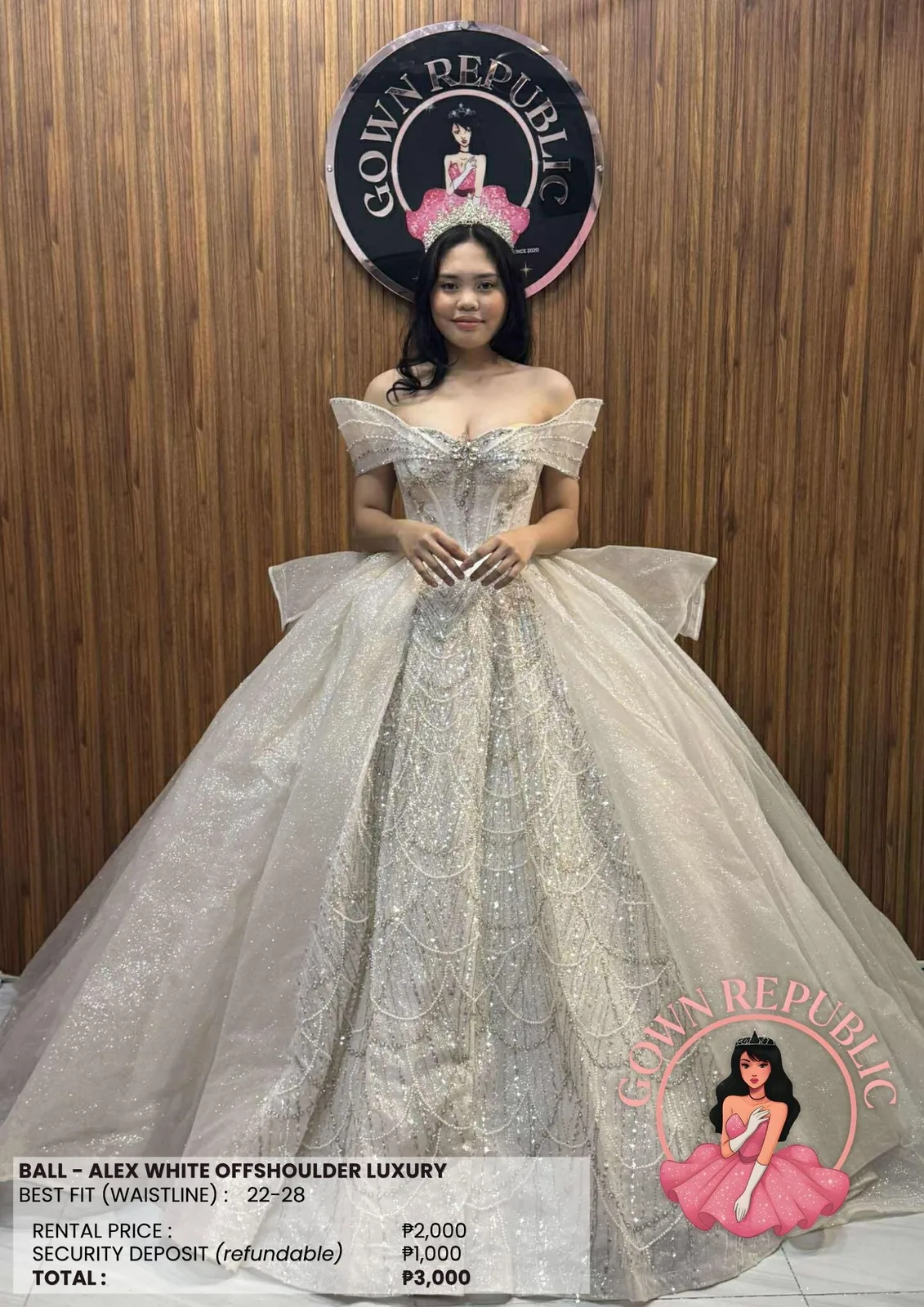 Ball Gowns: White 289